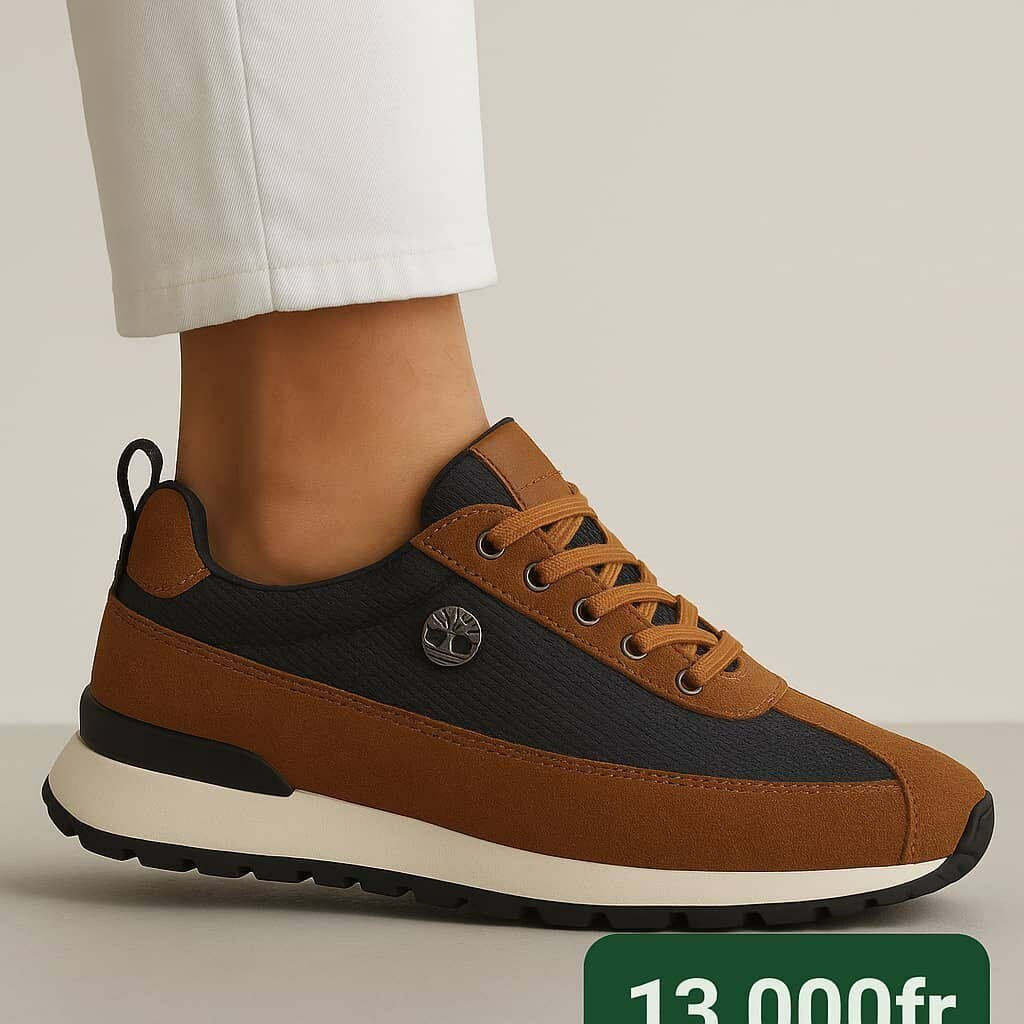 Baskets casual tendance homme