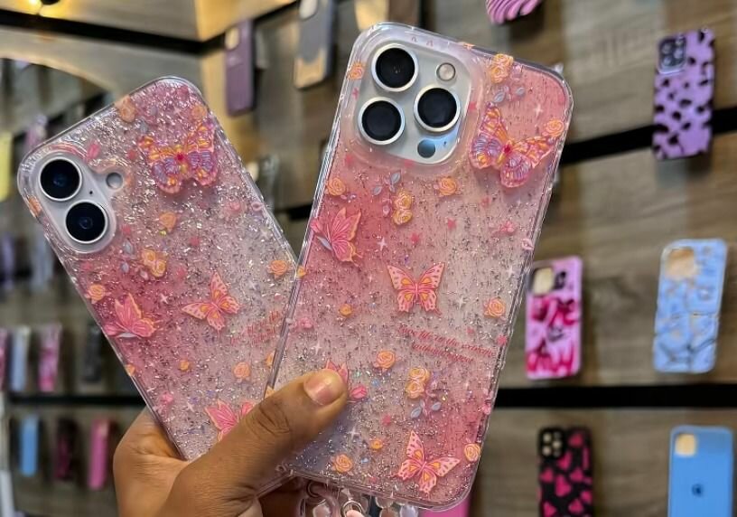 Coque iPhone papillons