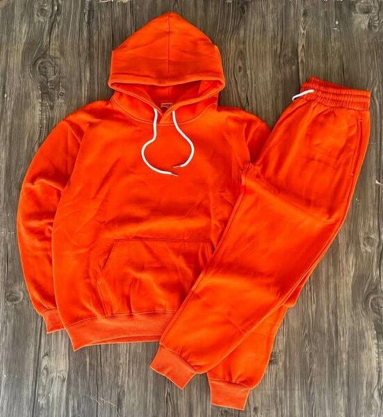 plain hoodie Top and down