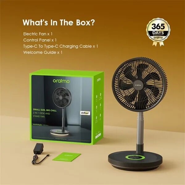Oraimo Foldable Fan Remote Control
