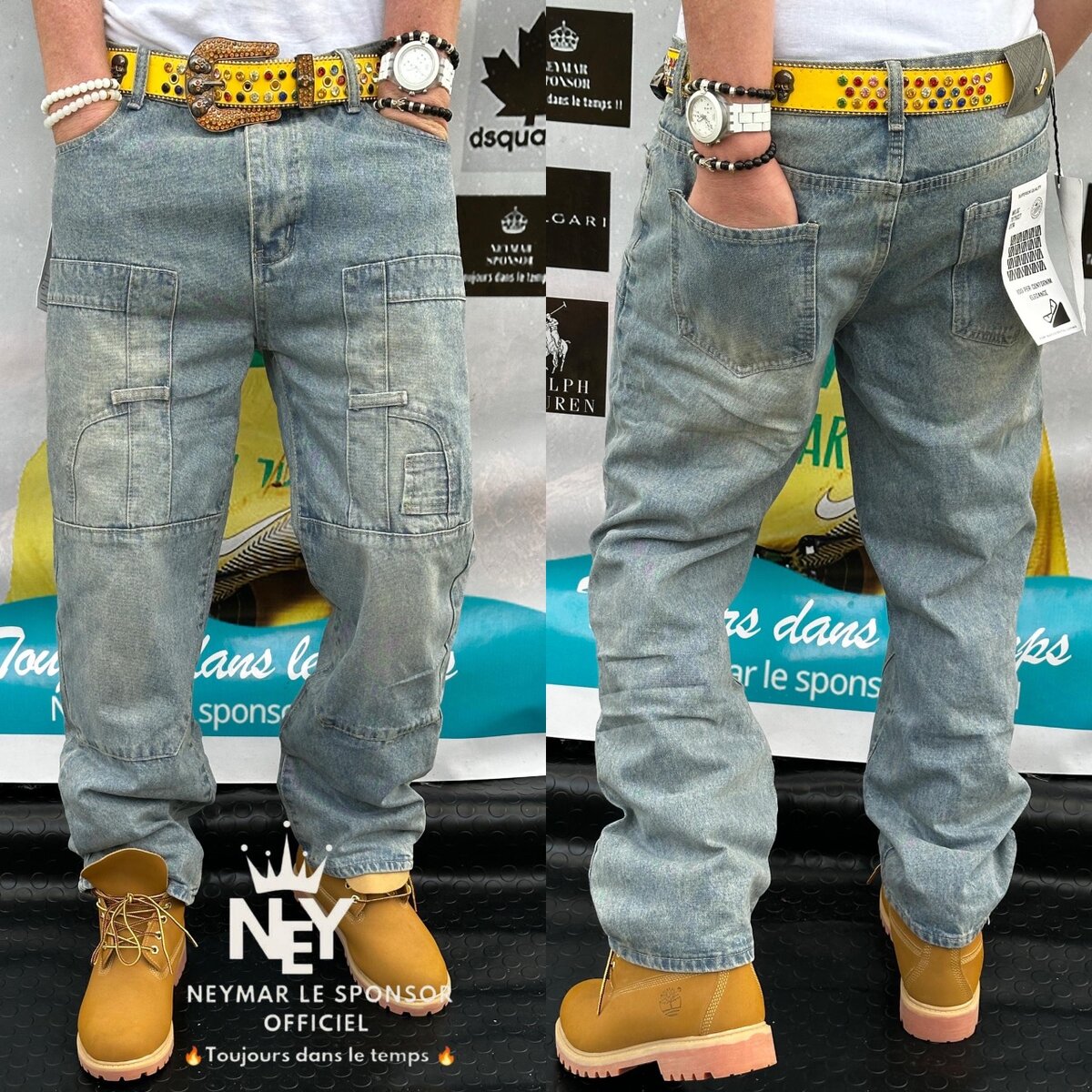 Jeans gros bas
