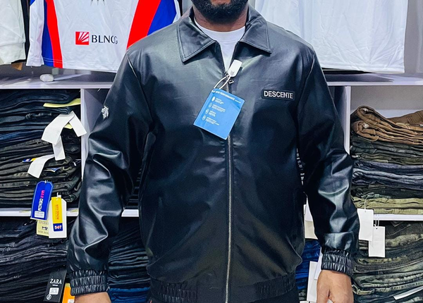 black jacket