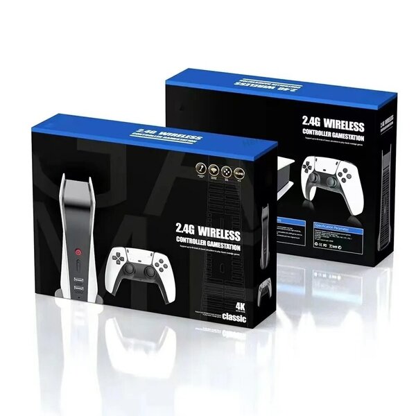 M5-PS5 Video Game Console 2.4G Wireless s Controller 64GB/12