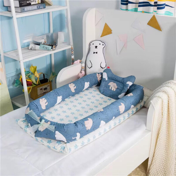 Soft comfortable portable baby nests 