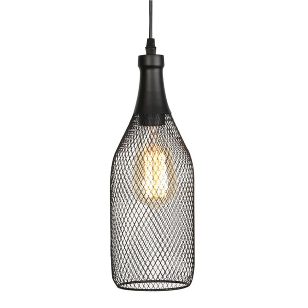 Suspension industrielle noire