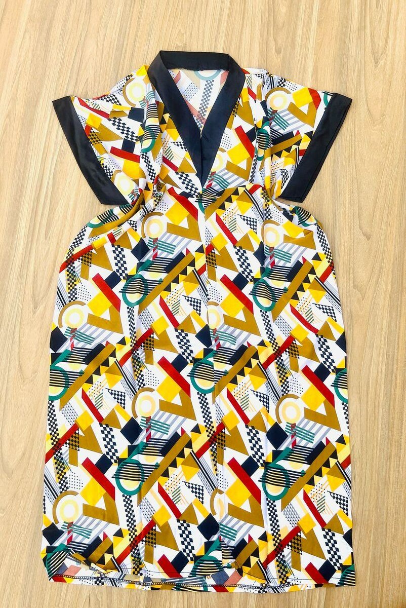 Short Ankara bubu