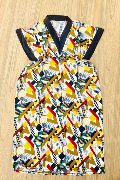 Short Ankara bubu