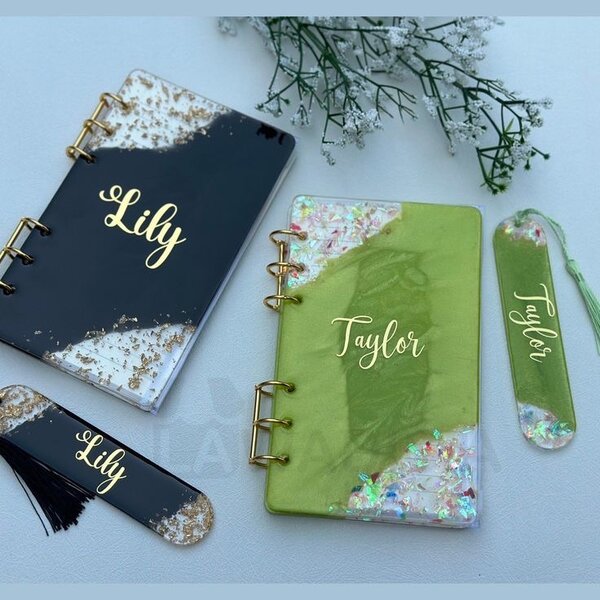 Resin book sets in A5,6 and A7