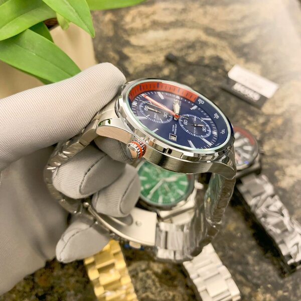 Montre chronographe luxe homme