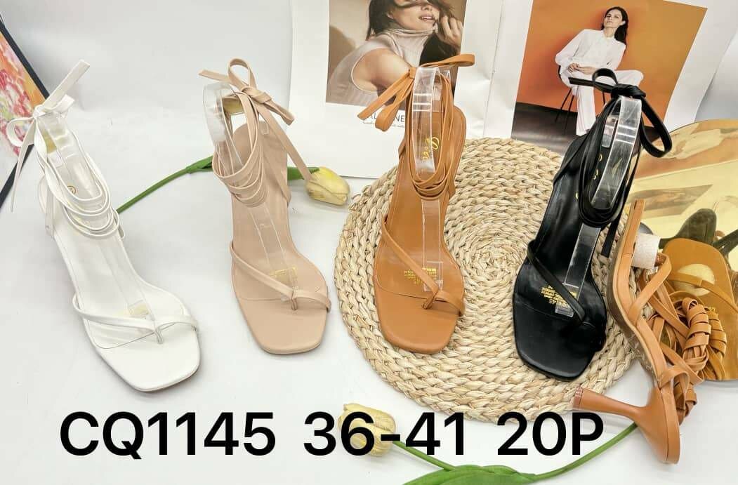 Cross leg heels