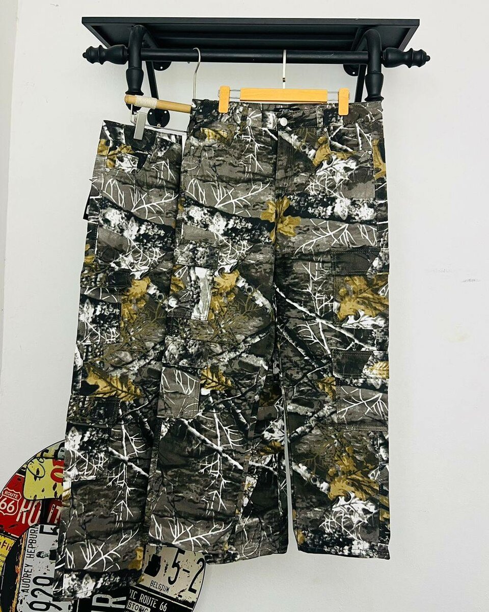Camo side pocket