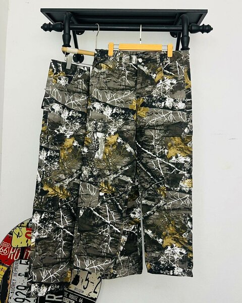 Camo side pocket