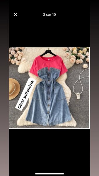 Robe Denim Style T-shirt
