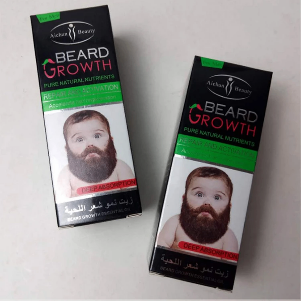 Huile de Croissance Barbe Naturelle