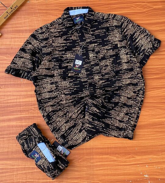 FOLDED FLOWER SHIRT