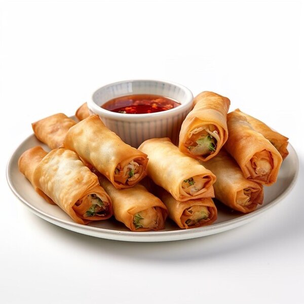 Frozen spring rolls