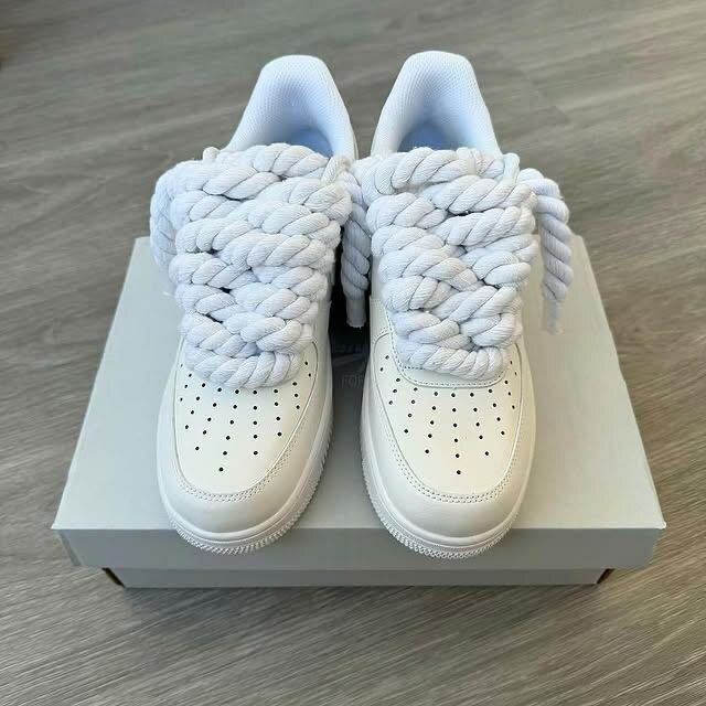 Air force gros lacets blanc