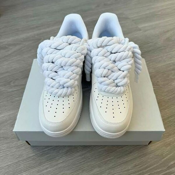 Air force gros lacets blanc