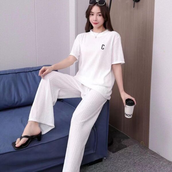 Top & down ladies fashion dress