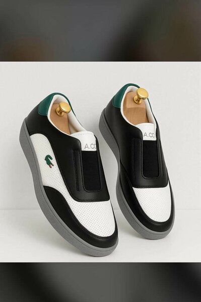 Sneakers tendance en cuir