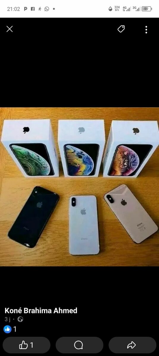 iPhone XR simple