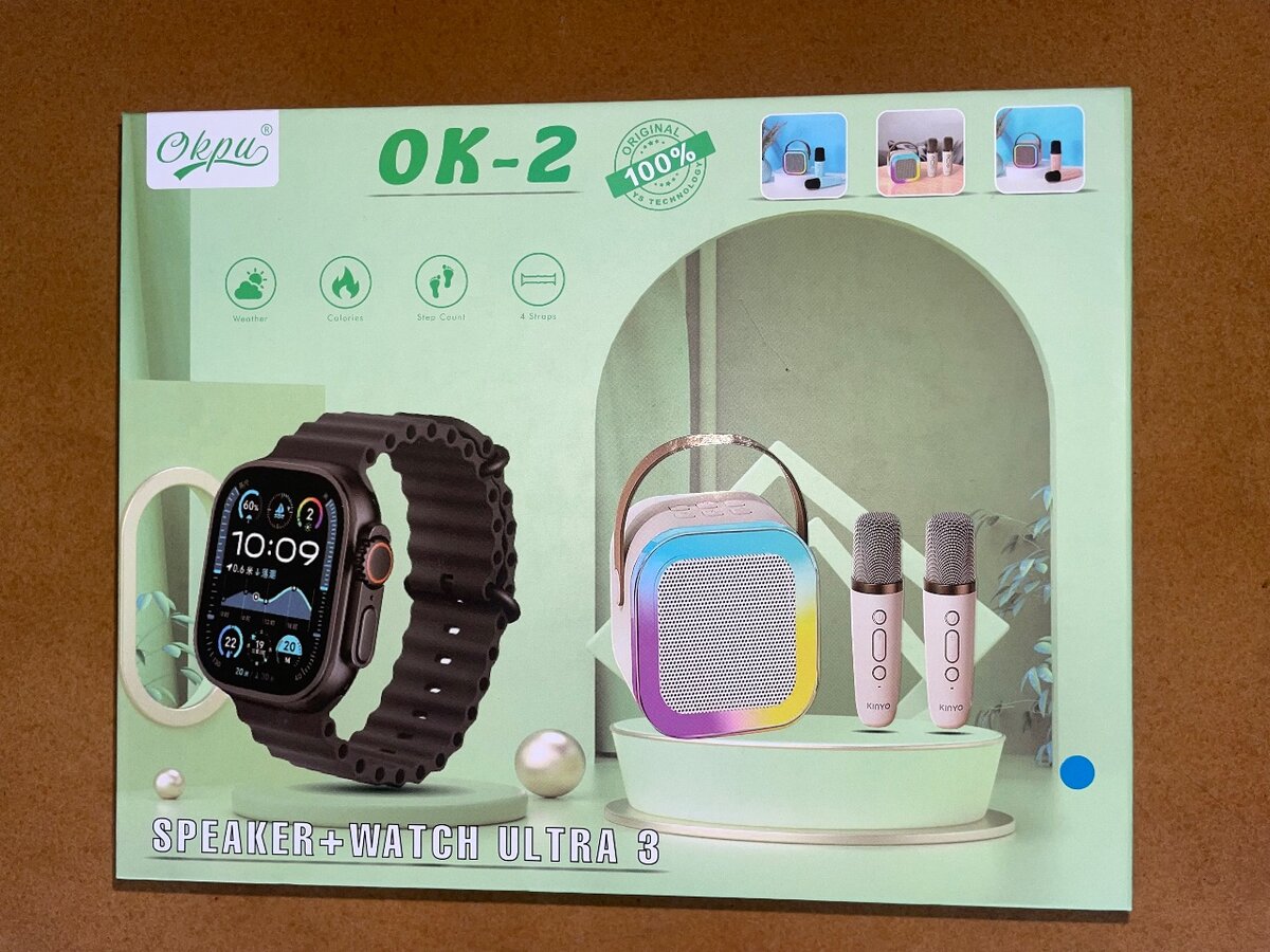 Montre intelligente OK-2 avec enceinte