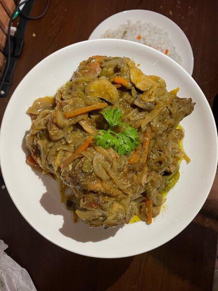 Yassa au poulet avec Riz
