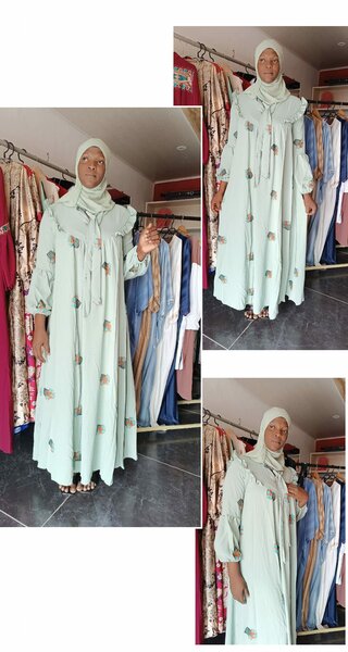 Robe + foulard