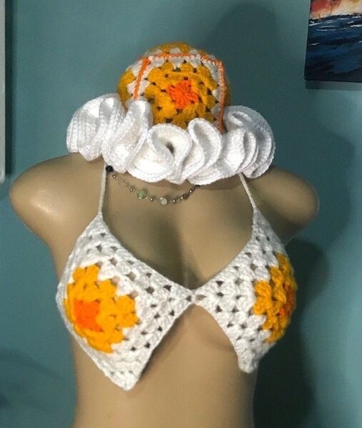 Top et chapeau by Nanou