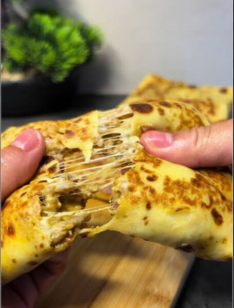 Crêpes fromage fondant petit