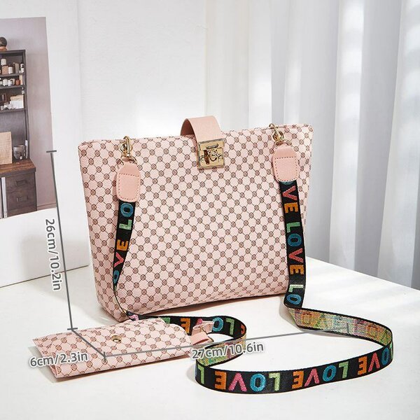 Sac à main moyen 2 pièce