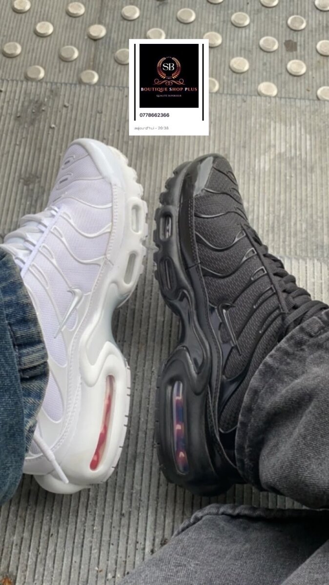 Basket Nike tn authentique avec sa boîte