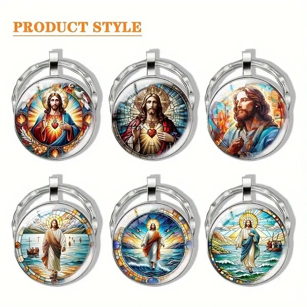 Porte-clés religieux 1 pièce