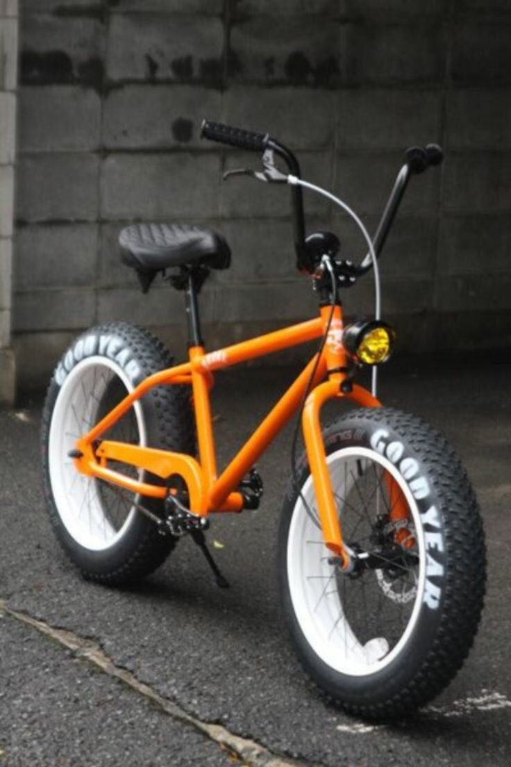 Vélo Fat Tire Orange
