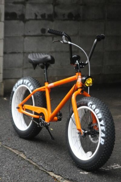 Vélo Fat Tire Orange