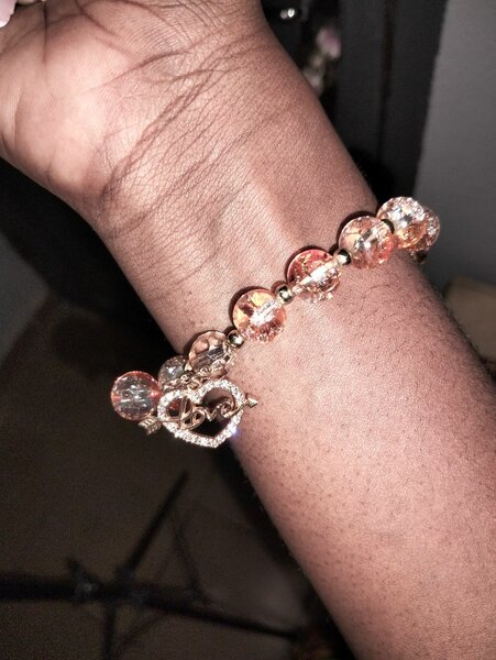Bracelet perles élégantes