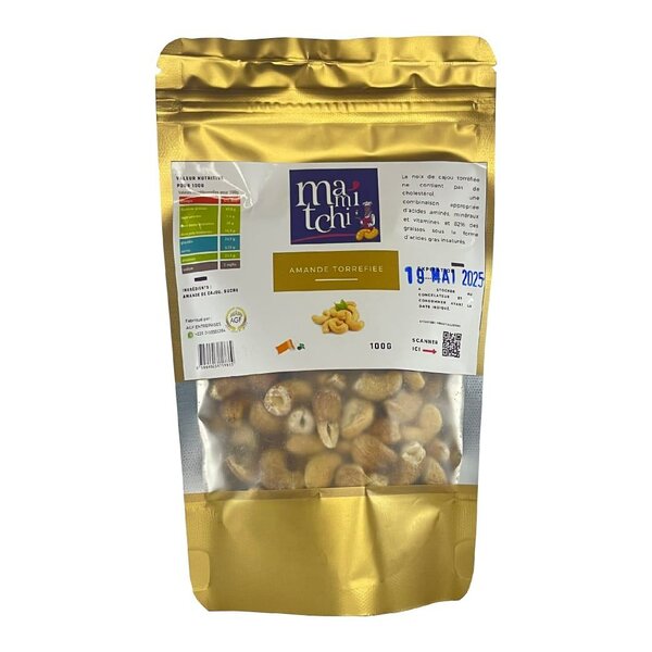 Amandes Torréfiées 100g