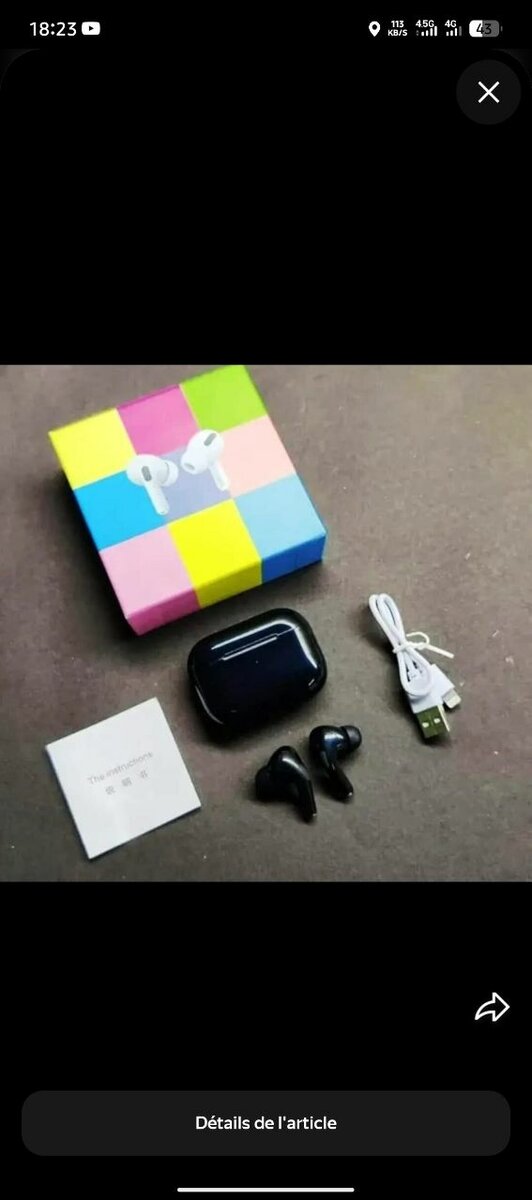 Écouteurs sans fil Bluetooth