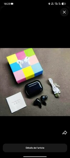 Écouteurs sans fil Bluetooth