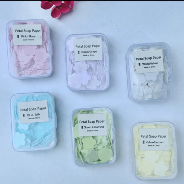 Pétale de savon pour les mains
