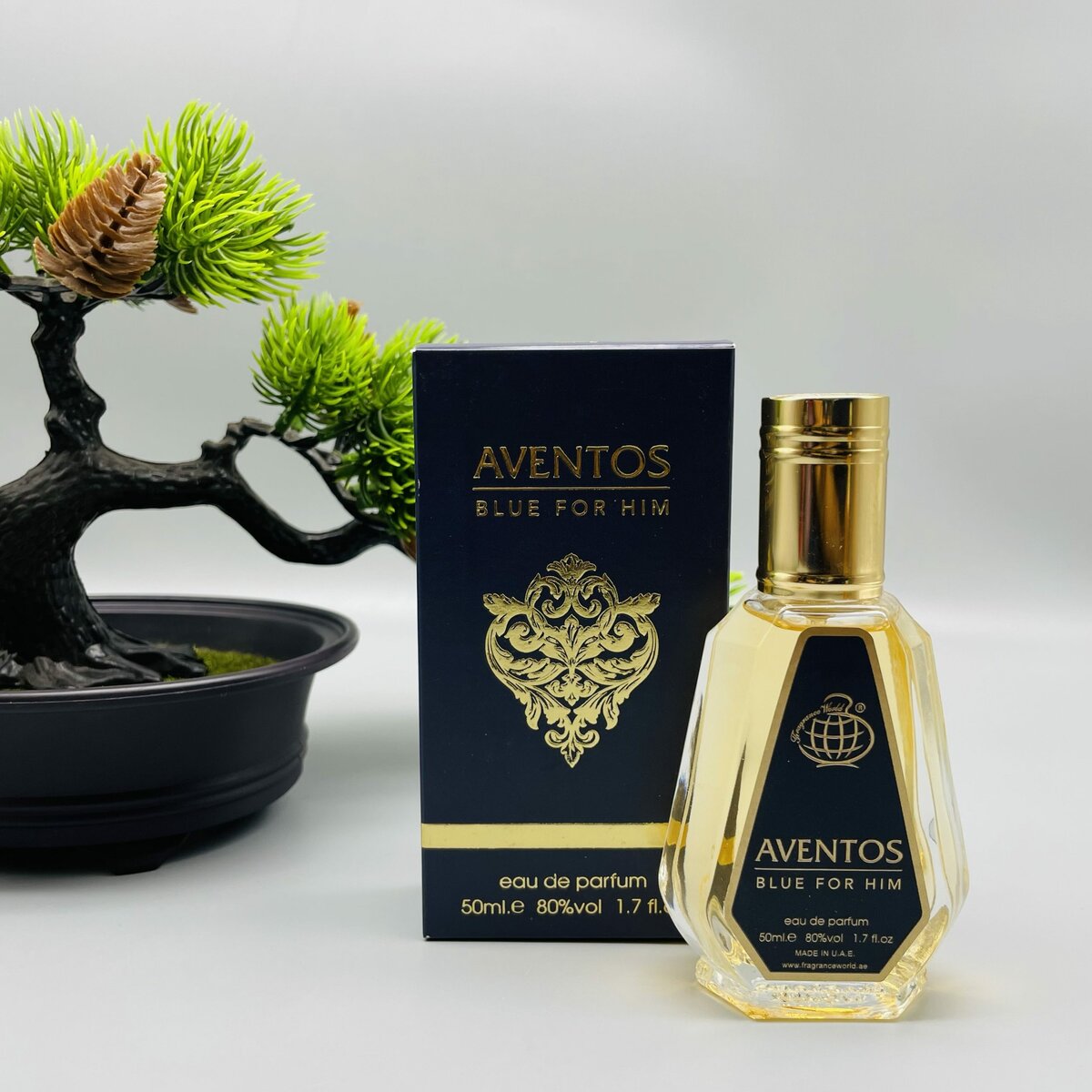 Fragrance world Aventos blue for him Eau de parfum 50ml