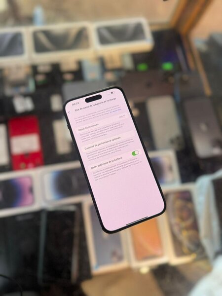 14 pro max 128 giga écran changé mais True Tone est activé 2