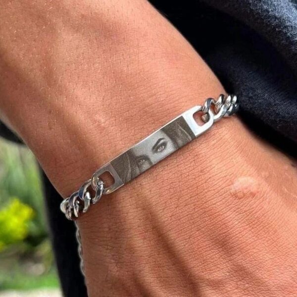 Customized Bracelet and picture necklace