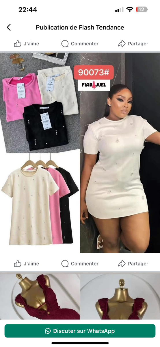 Robe Tendance Femme Été