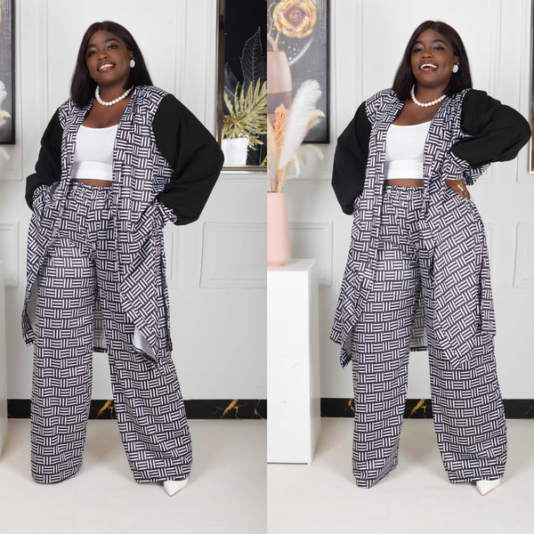 Ensemble gris noir 
