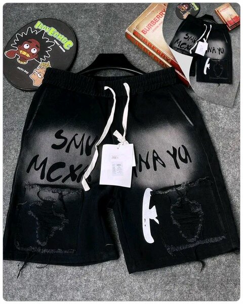 Shorts en jean décontractés
