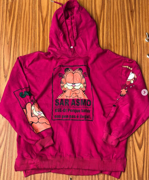 Hoodie with print