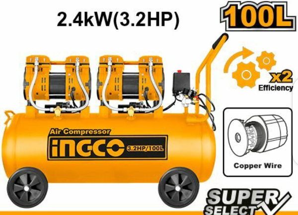 Compresseur d'Air Ingco 100L