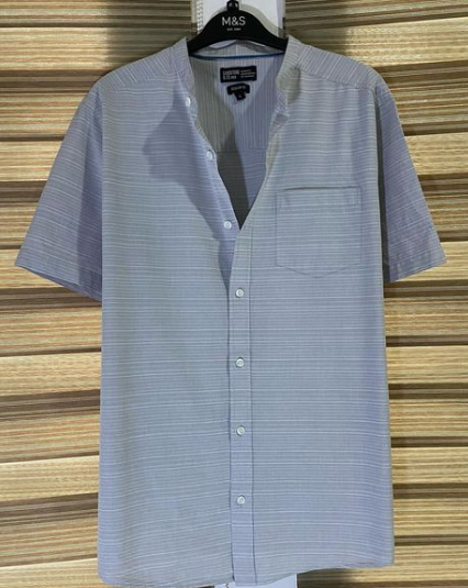 grey shirt