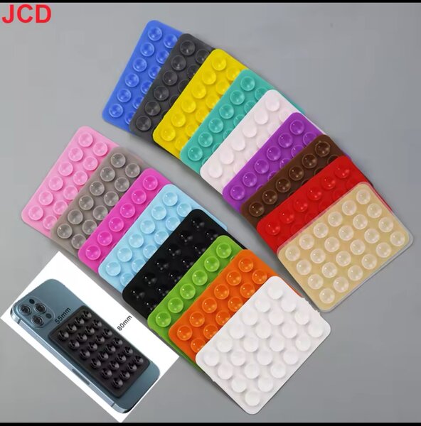 Silicone Suction Pad Double Sided For Mobile Phone